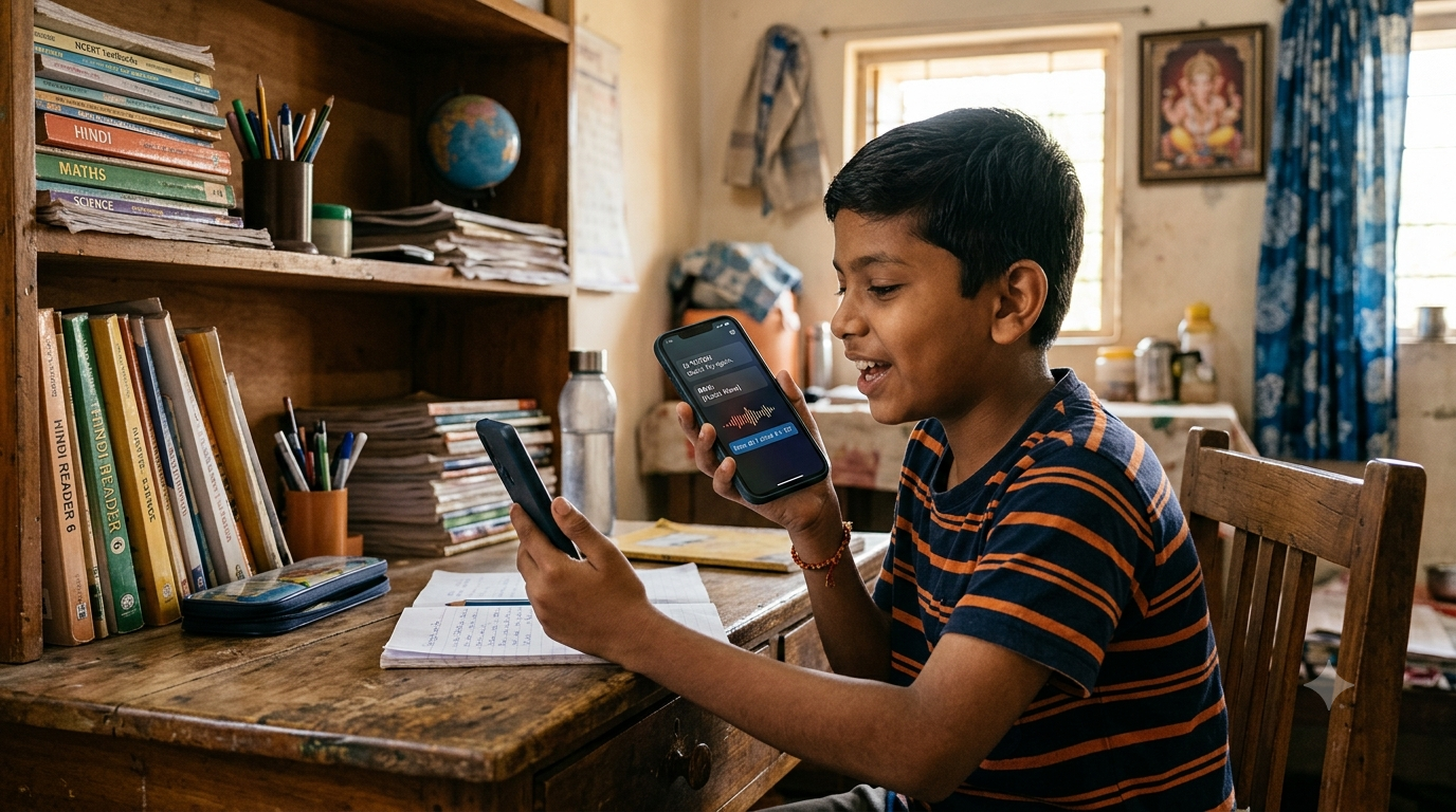 Voice-First Learning: Why Regional Language AI Tutoring Might Be India's Biggest EdTech Shift Yet
